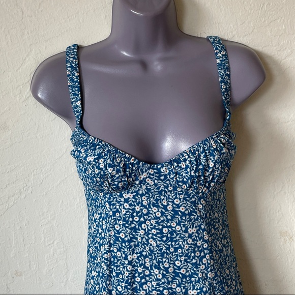 Princess Polly Georgia midi dress navy nwt size 4 - Picture 11 of 12